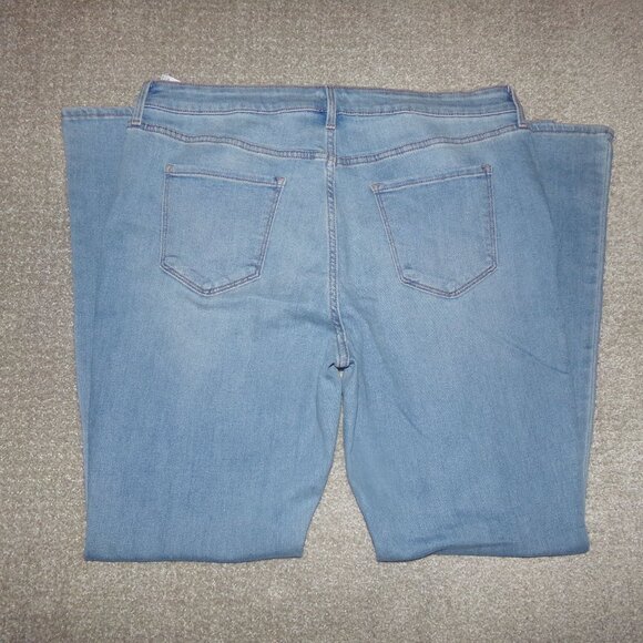 OLD NAVY HIGH RISE FLARE JEANS SZ 16 - Picture 4 of 4